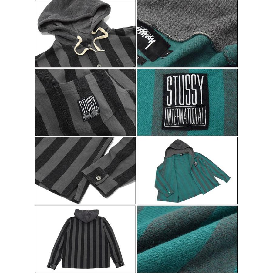 STUSSY（ステューシー） シャツ 長袖 メンズ Hooded Flannel(stussy