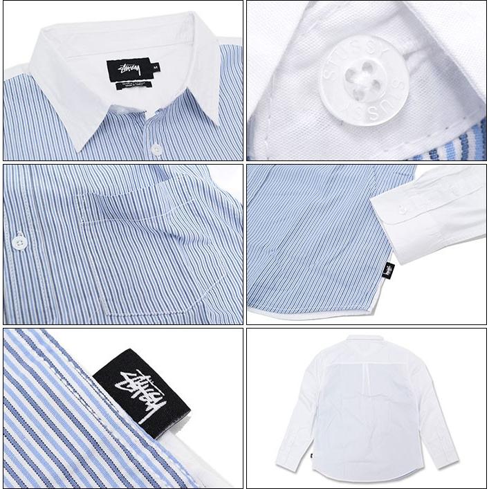 STUSSY（ステューシー） シャツ 長袖 メンズ Stripe Front(stussy