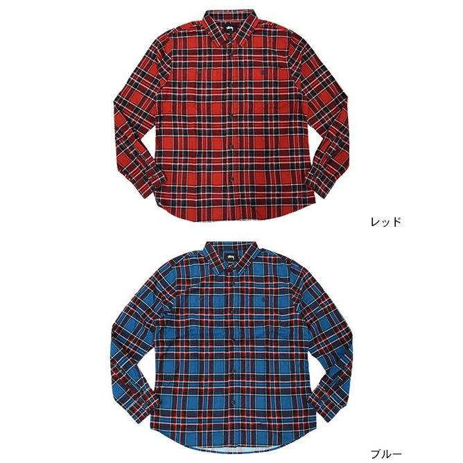 STUSSY（ステューシー） シャツ 長袖 メンズ Double Brush Flannel
