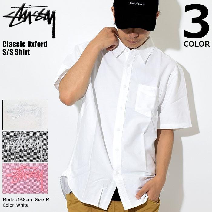 STUSSY ステューシー シャツ 半袖 メンズ Classic Oxford(stussy STUSSY ステューシー シャツ 半袖 メンズ Classic Oxford(stussy