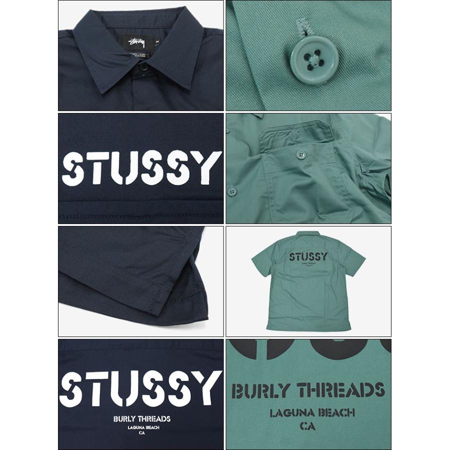 STUSSY ステューシー シャツ 半袖 メンズ Work(stussy shirt STUSSY ステューシー シャツ 半袖 メンズ Work(stussy shirt