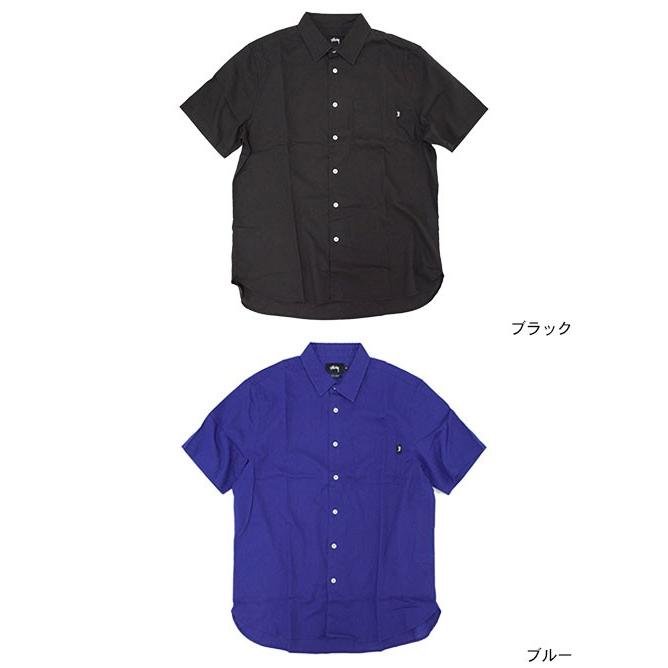 Stussy 半袖シャツ S ネイビー/ホワイト stussy(ステューシー) 半袖プリントTシャツ ホワイト サイズ S