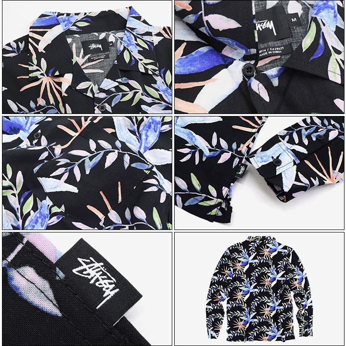 STUSSY ステューシー シャツ 長袖 メンズ Floral(stussy shirt