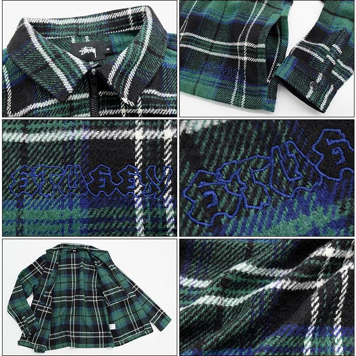 STUSSY ステューシー ジャケット メンズ Heavy Wool Plaid Shirt