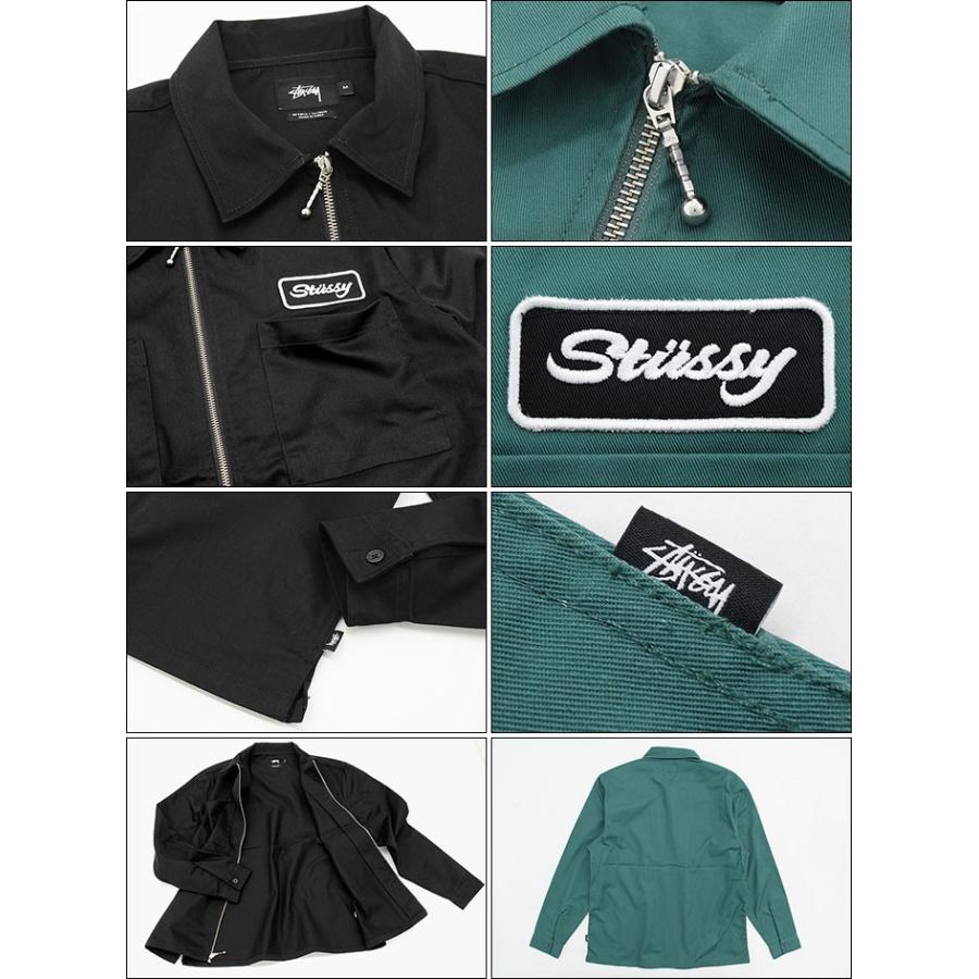 STUSSY ステューシー ジャケット メンズ Full Zip Work Shirt STUSSY ステューシー ジャケット メンズ Full Zip Work Shirt