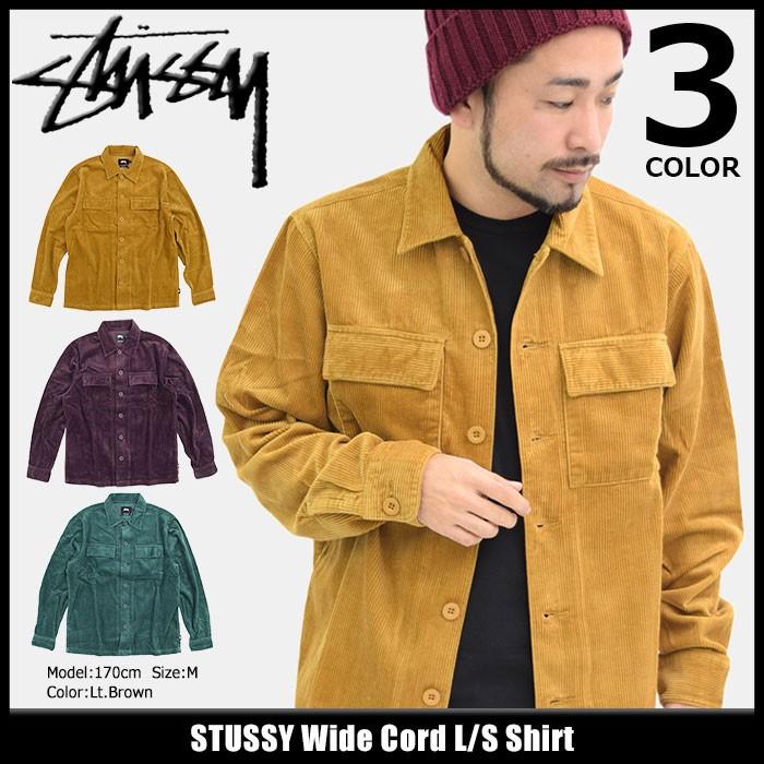 STUSSY（ステューシー） シャツ 長袖 メンズ Wide Cord(stussy shirt