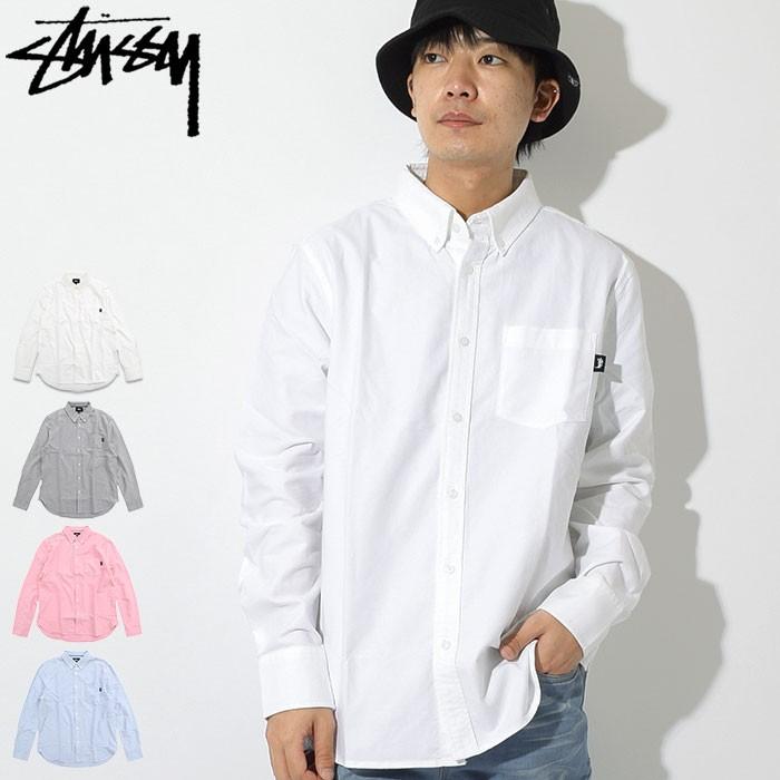 STUSSY ステューシー シャツ 長袖 メンズ 18FA Frank Oxford STUSSY ステューシー シャツ 長袖 メンズ 18FA Frank Oxford