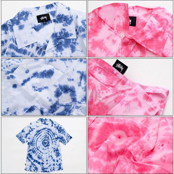 STUSSY ステューシー シャツ 半袖 メンズ Tie Dye ( stussy STUSSY ステューシー シャツ 半袖 メンズ Tie Dye ( stussy