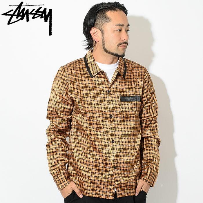 日本未入荷 入手困難 ステューシー シャツ 長袖 Stussy メンズ Geo Satin Stussy Shirt カジュアルシャツ トップス 男性用 Usaモデル 正規 21福袋 Www Skylanceronline Com
