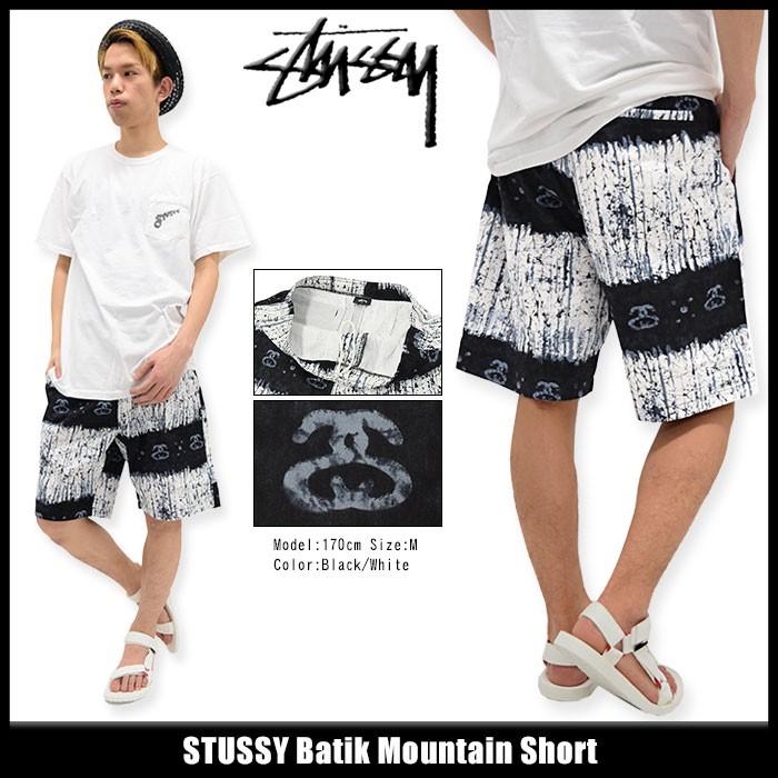 ステューシー STUSSY ハーフパンツ メンズ Batik Mountain(stussy short pant ショートパンツ ボトムス 男性用 112188)｜icefield