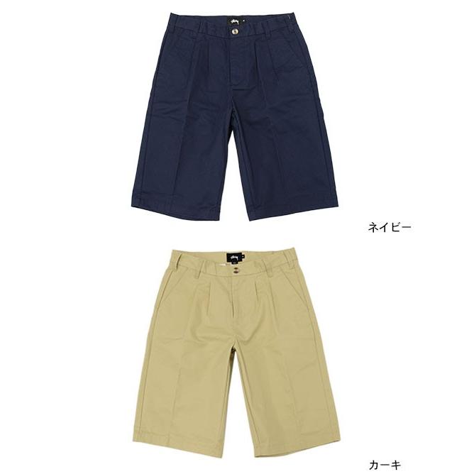 STUSSY（ステューシー） ハーフパンツ メンズ Pleated(stussy short