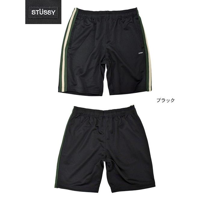 stussy短パン ジャージ STUSSY（ステューシー） ハーフパンツ メンズ Stripe Rib Track(stussy