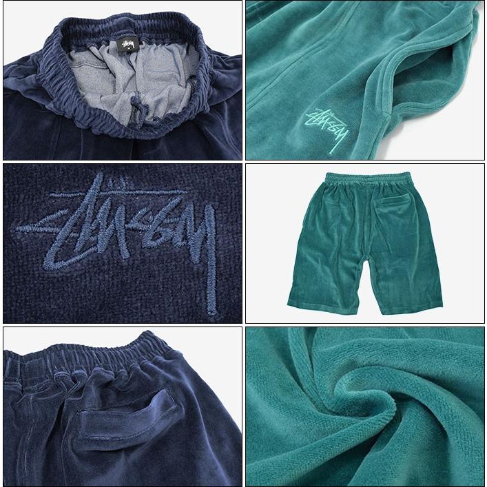 STUSSY（ステューシー） ハーフパンツ メンズ Velour(stussy short