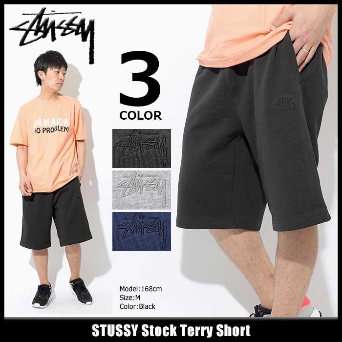 ステューシー ハーフパンツ STUSSY メンズ Stock Terry(stussy short 