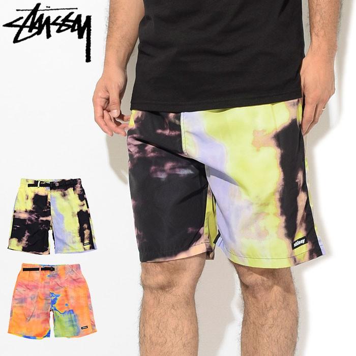 ステューシー　ハーフパンツ　タイダイ　USA製 STUSSY ステューシー ハーフパンツ メンズ 19SP Tie Dye Water