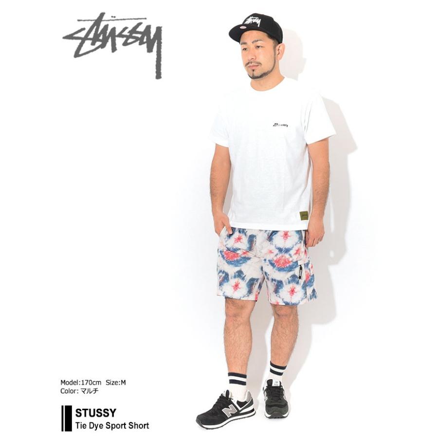 STUSSY（ステューシー） ハーフパンツ メンズ Tie Dye Sport ( stussy