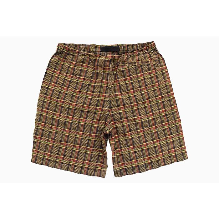 Stussy チェック柄 ショートパンツ ブラウン系 STUSSY ステューシー ハーフパンツ メンズ Plaid Mountain