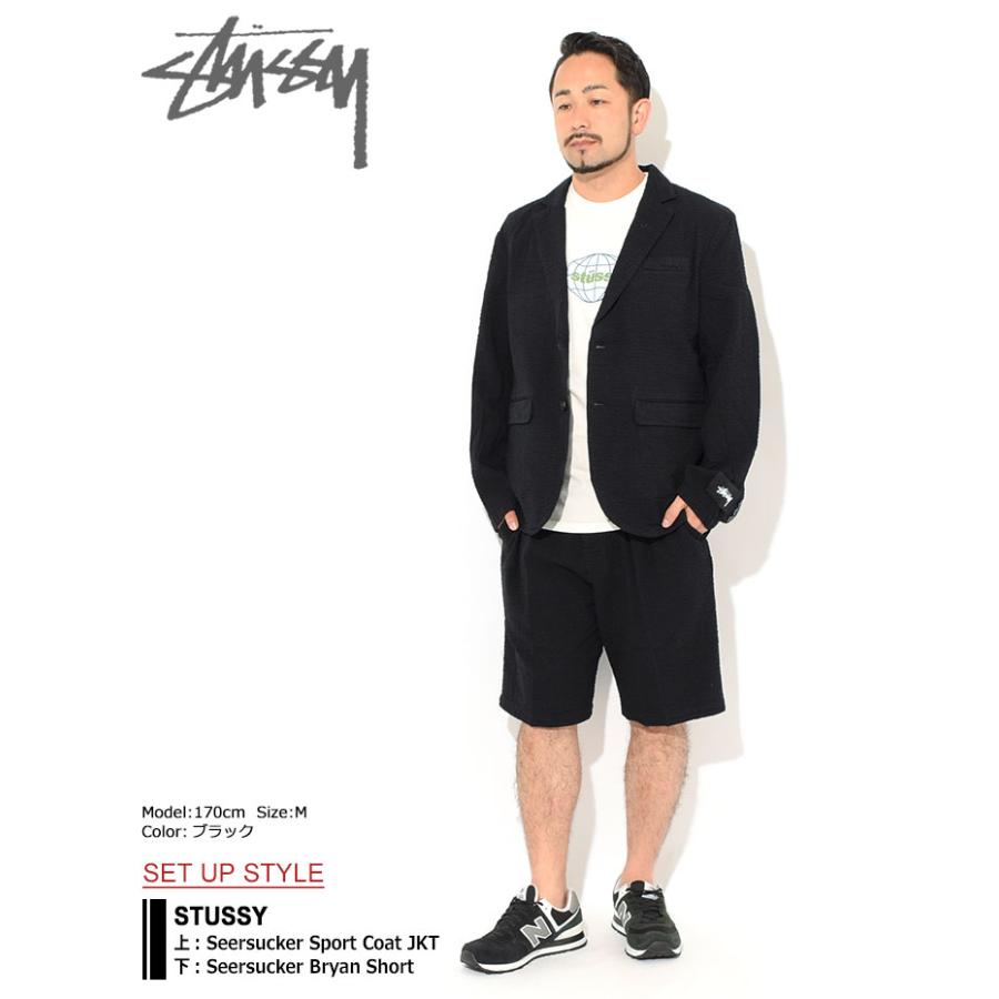 STUSSY（ステューシー） ハーフパンツ メンズ Seersucker Bryan