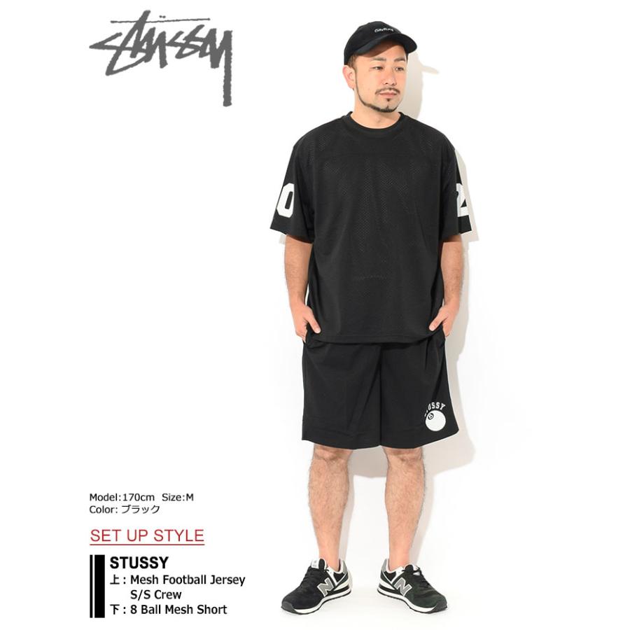 ステューシー ハーフパンツ STUSSY メンズ 8 Ball Mesh ( stussy short pant ショーツ ショートパンツ ボトムス  112268 USAモデル 正規 )