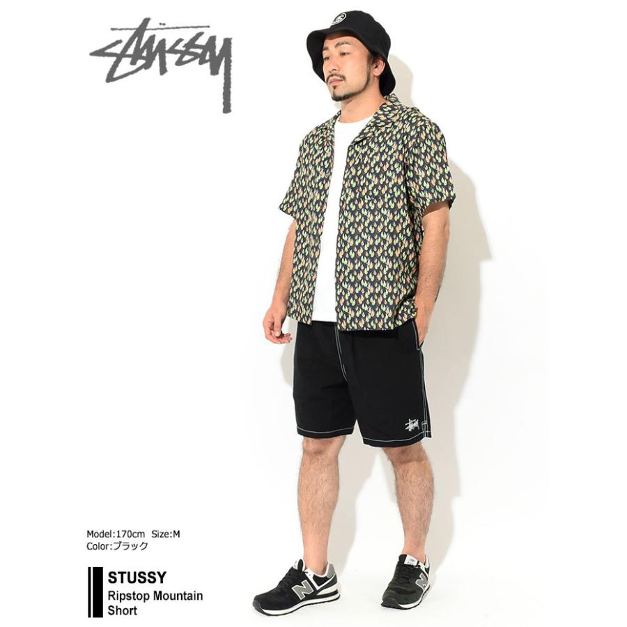 ステューシー ハーフパンツ STUSSY メンズ Ripstop Mountain (stussy short pant ショーツ ショートパンツ ボトムス 112283 USAモデル 正規)｜icefield｜03