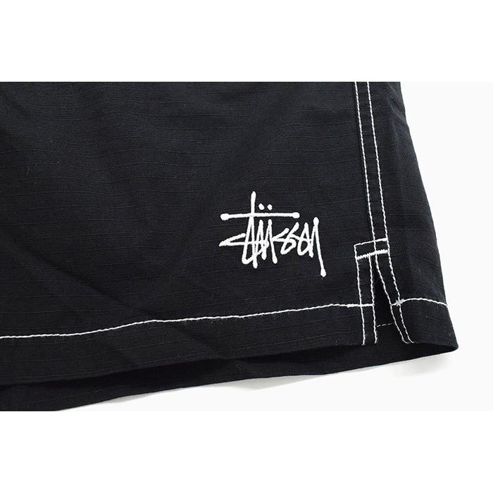 00s old stussy ナイロン リップストップ ハーフパンツ ショーツSTUSSY