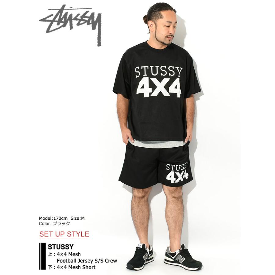 ステューシー ハーフパンツ STUSSY メンズ 4×4 Mesh ( stussy short pant メッシュショーツ ショートパンツ ボトムス  112293 USAモデル 正規 )