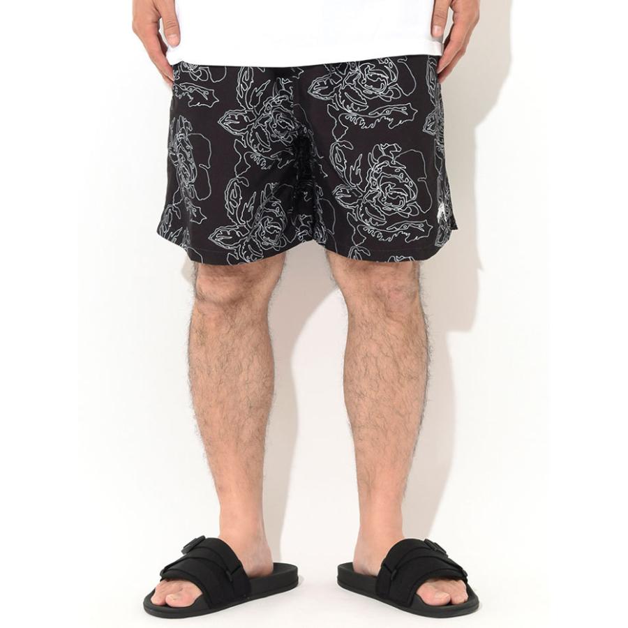 LPFG メンズ NO.13 バミューダ　ハーフパンツ　美品 STUSSY（ステューシー） ハーフパンツ メンズ Roses Water (short