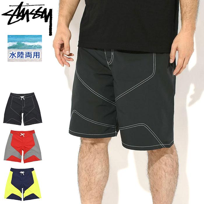 未開封！M！①ブラック&オリーブ！デプス リバーシブルショーツ 水陸両用パンツ STUSSY（ステューシー） ハーフパンツ メンズ Octane Board ( stussy