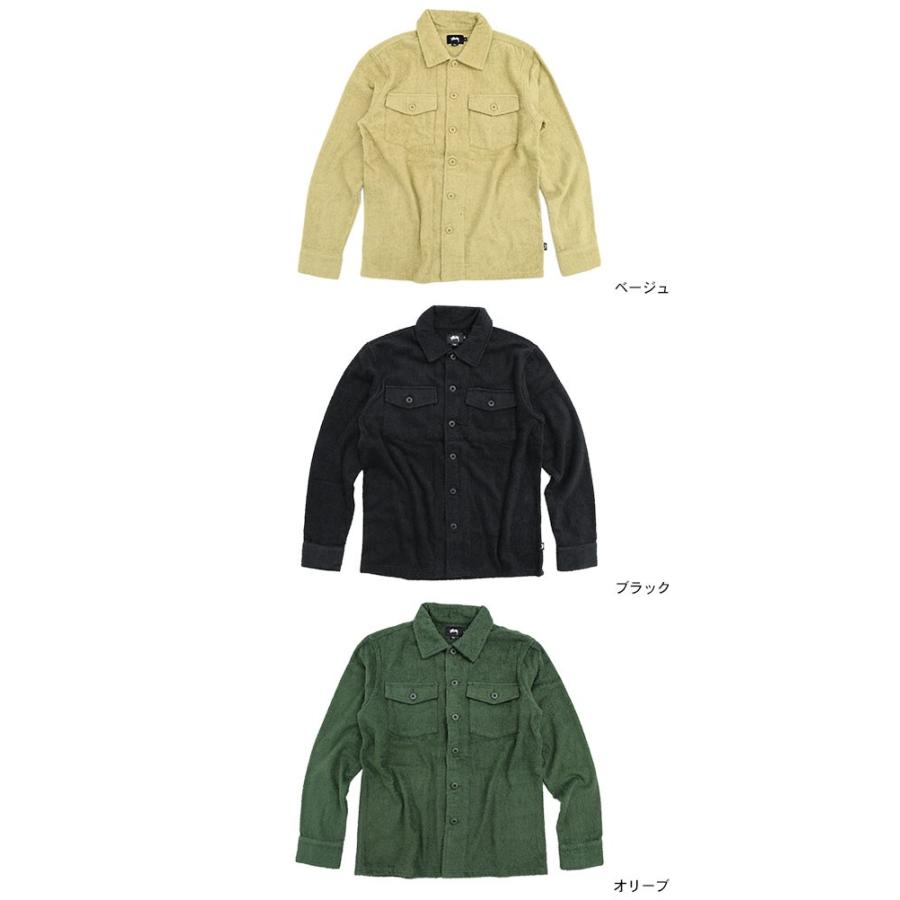 STUSSY ステューシー ジャケット メンズ Long Terry BDU Shirt STUSSY ステューシー ジャケット メンズ Long Terry BDU Shirt