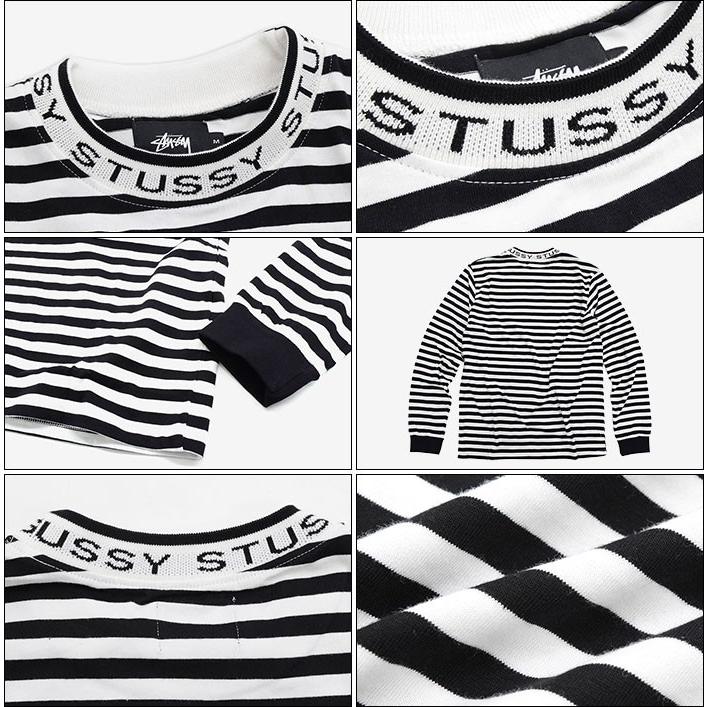 STUSSY（ステューシー） カットソー 長袖 メンズ Jacquard Neck Jersey