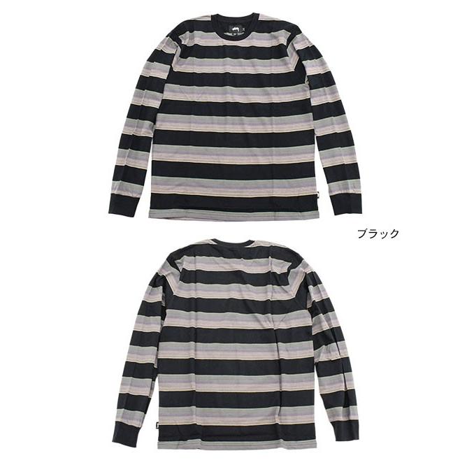 STUSSY（ステューシー） カットソー 長袖 メンズ Ombre Stripe Jersey 