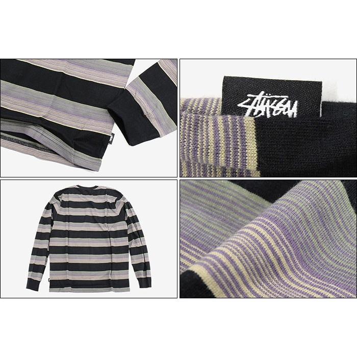 STUSSY（ステューシー） カットソー 長袖 メンズ Ombre Stripe Jersey 