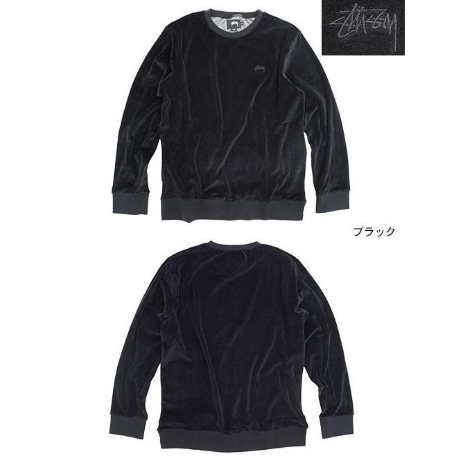 STUSSY（ステューシー） カットソー 長袖 メンズ Velour(stussy crew