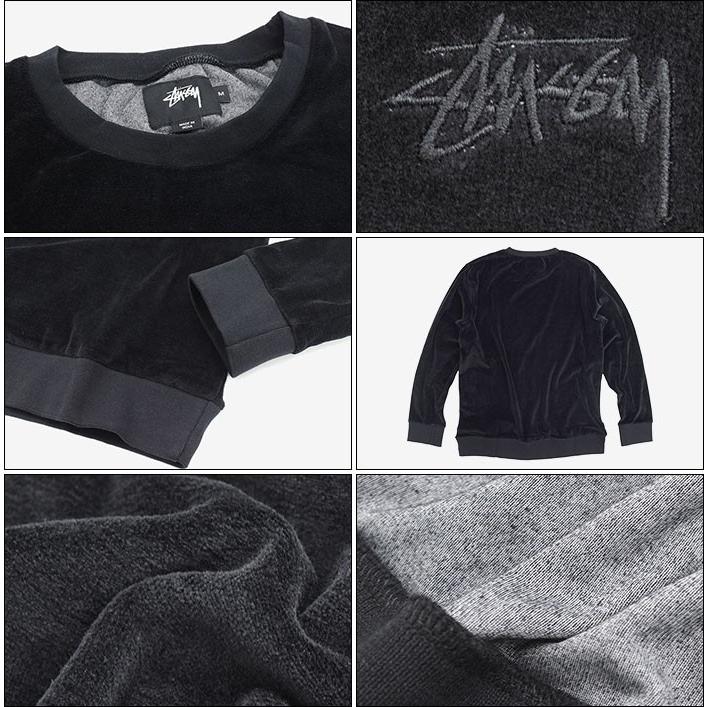 STUSSY（ステューシー） カットソー 長袖 メンズ Velour(stussy crew