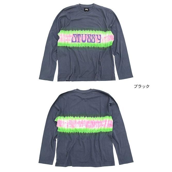 Supreme ゼブラ柄 長袖カットソー L stussy DIME FTC STUSSY ステューシー カットソー 長袖 メンズ Tie Dye Stripe