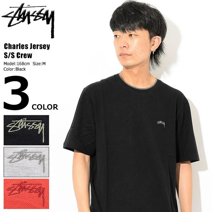 STUSSY（ステューシー） カットソー 半袖 メンズ Charles Jersey