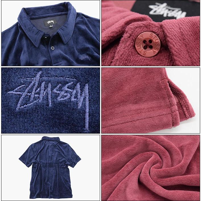 STUSSY ステューシー ポロシャツ 半袖 メンズ Victor ( stussy STUSSY ステューシー ポロシャツ 半袖 メンズ Victor ( stussy