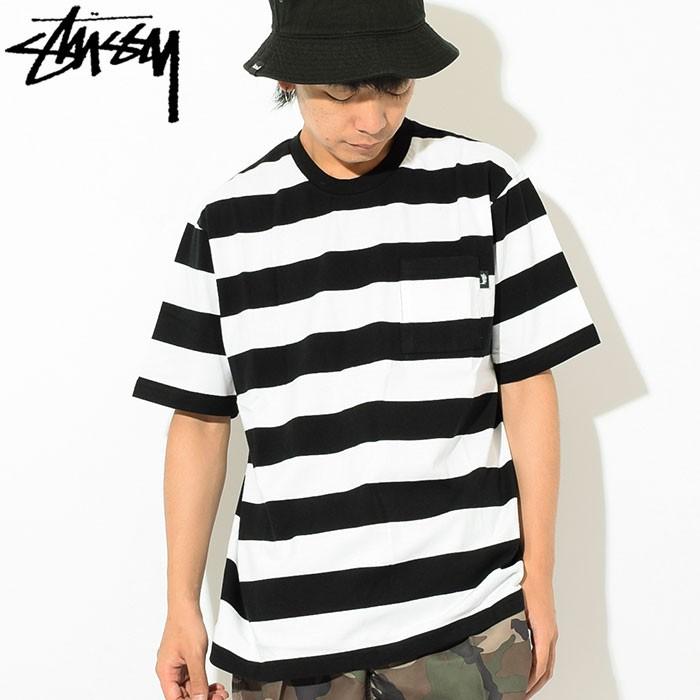 STUSSY（ステューシー） カットソー 半袖 メンズ Nolan Stripe Jersey