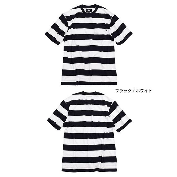 STUSSY（ステューシー） カットソー 半袖 メンズ Nolan Stripe Jersey