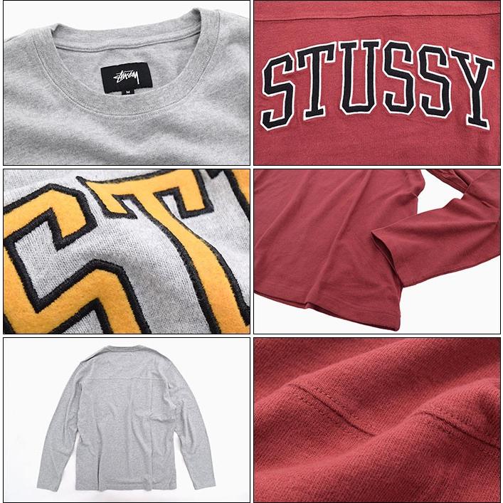 STUSSY ステューシー カットソー 長袖 メンズ Kent Football