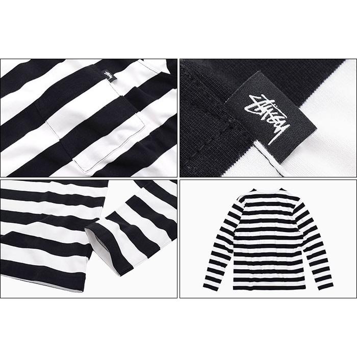 STUSSY（ステューシー） カットソー 長袖 メンズ Rudy Stripe(stussy