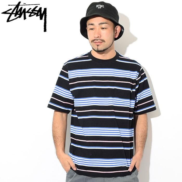 STUSSY（ステューシー） カットソー 半袖 メンズ Thomas Stripe(stussy