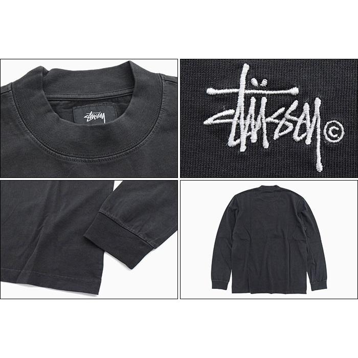 STUSSY ステューシー カットソー 長袖 メンズ Mock ( stussy