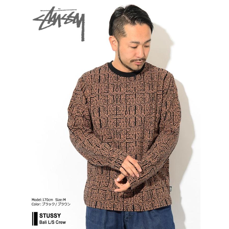 STUSSY（ステューシー） カットソー 長袖 メンズ Bali ( stussy crew T