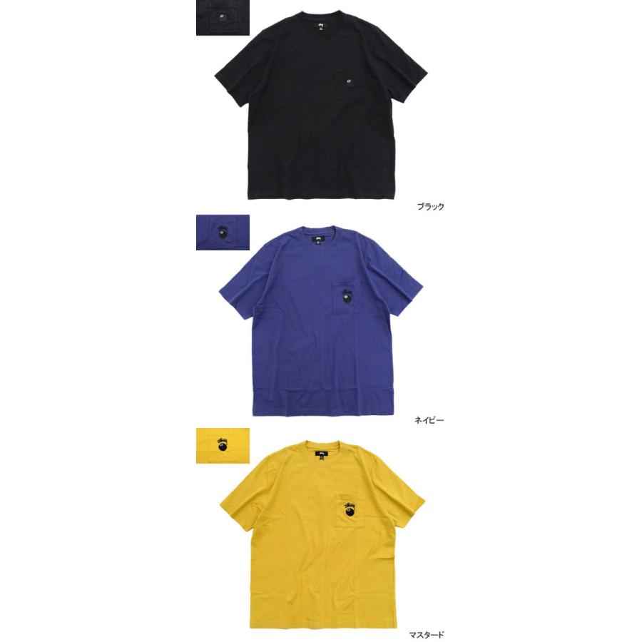 ステューシー　stussy 8ボール　ネイビー　XLサイズ Stussy 8 Ball Pigment Dyed Tee Navy Size Large | eBay