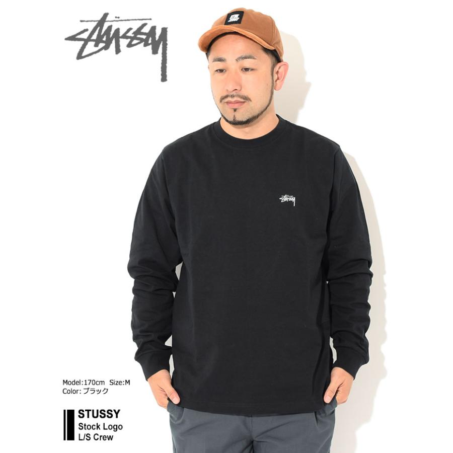 STUSSY ステューシー カットソー 長袖 メンズ Stock Logo STUSSY ステューシー カットソー 長袖 メンズ Stock Logo