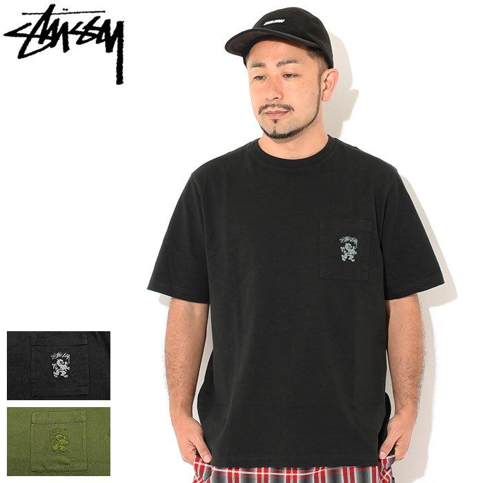 STUSSY ステューシー カットソー 半袖 メンズ Regal Pocket