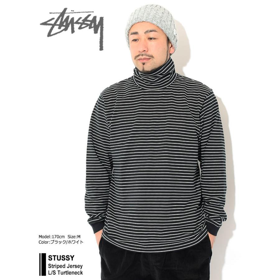 STUSSY ステューシー カットソー 長袖 メンズ Striped Jersey STUSSY ステューシー カットソー 長袖 メンズ Striped Jersey