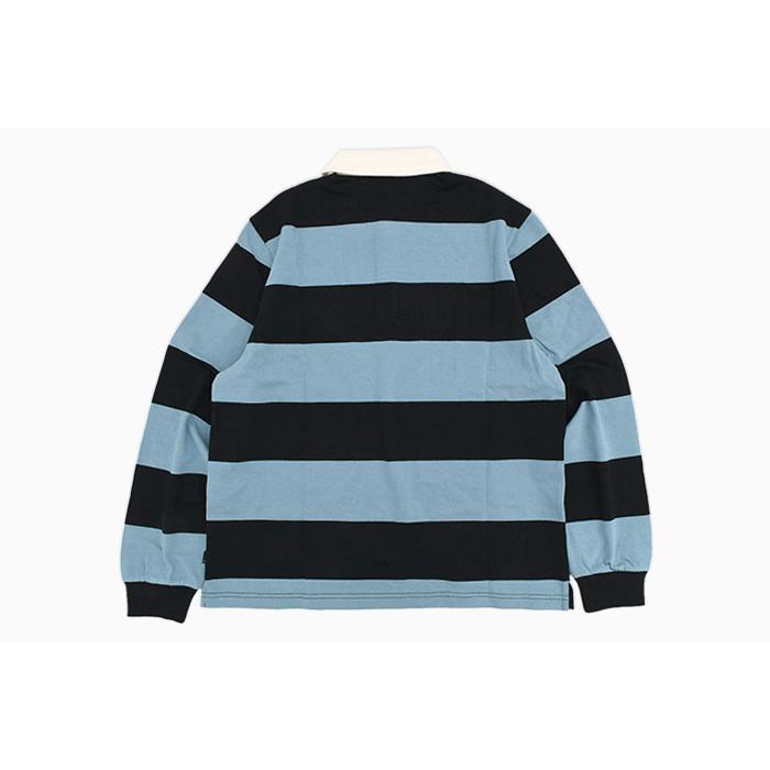 STUSSY ステューシー ポロシャツ 長袖 メンズ Big Stripe Rugby STUSSY ステューシー ポロシャツ 長袖 メンズ Big Stripe Rugby