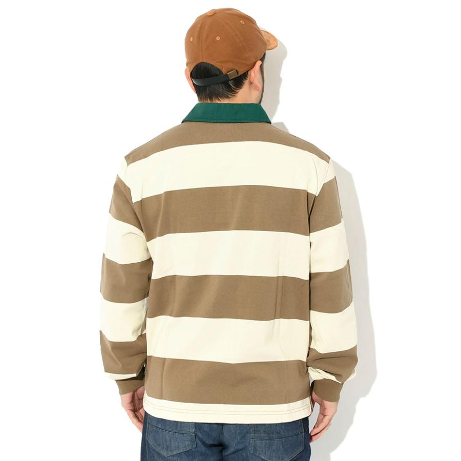 STUSSY ステューシー ポロシャツ 長袖 メンズ Big Stripe Rugby STUSSY ステューシー ポロシャツ 長袖 メンズ Big Stripe Rugby